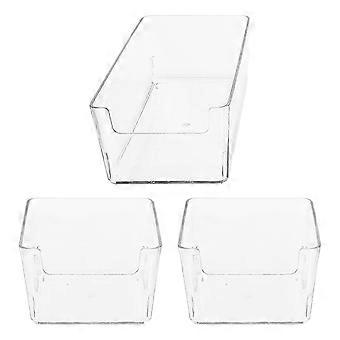 Kleine Haustierbadewanne aus transparentem Acryl, 3-teilig, für Hamster