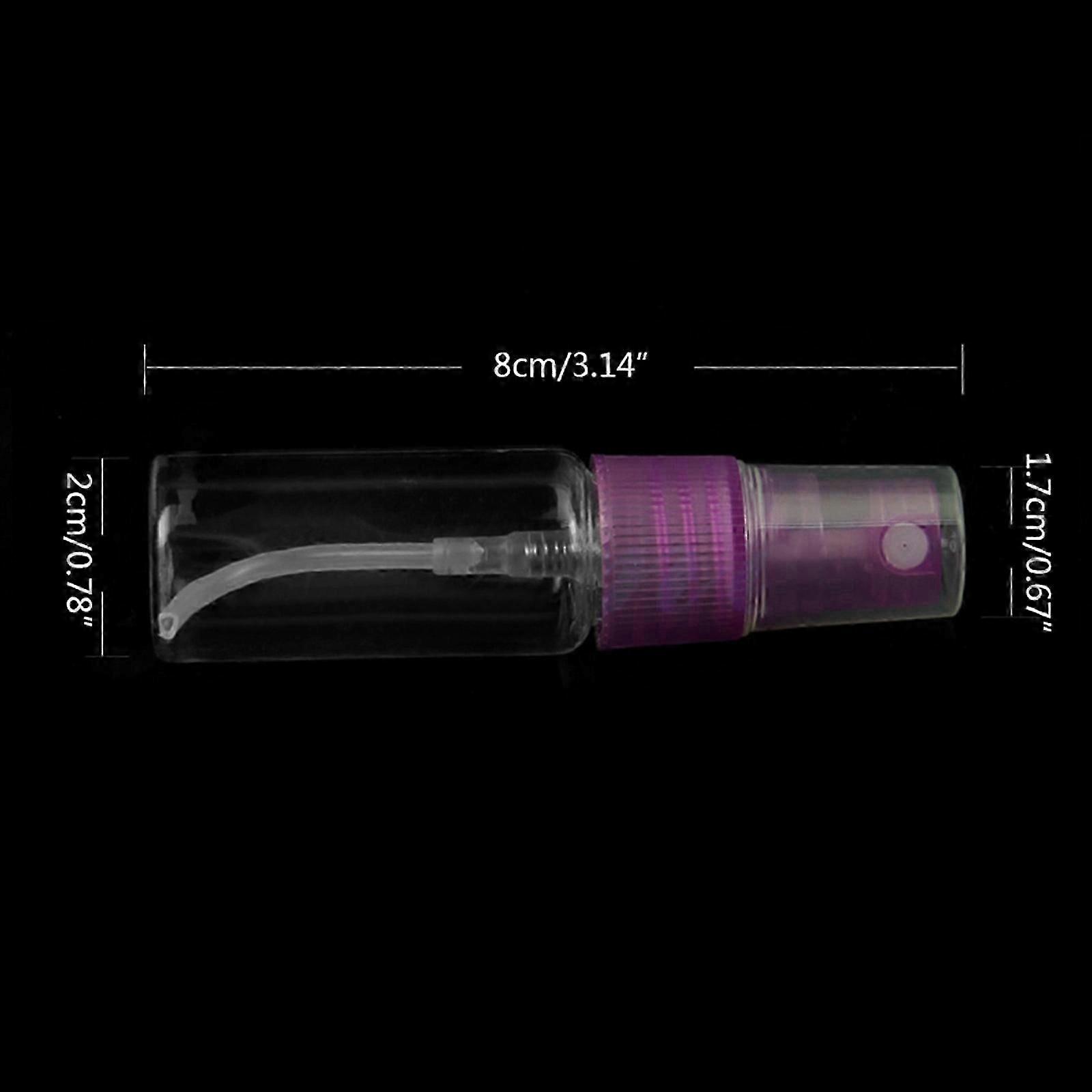 10ml mini portable empty plastic perfume spray bottle