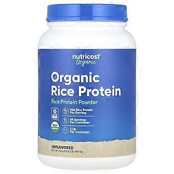 Nutricost, Bio-Reisproteinpulver, geschmacksneutral, 2 lb (907 g)