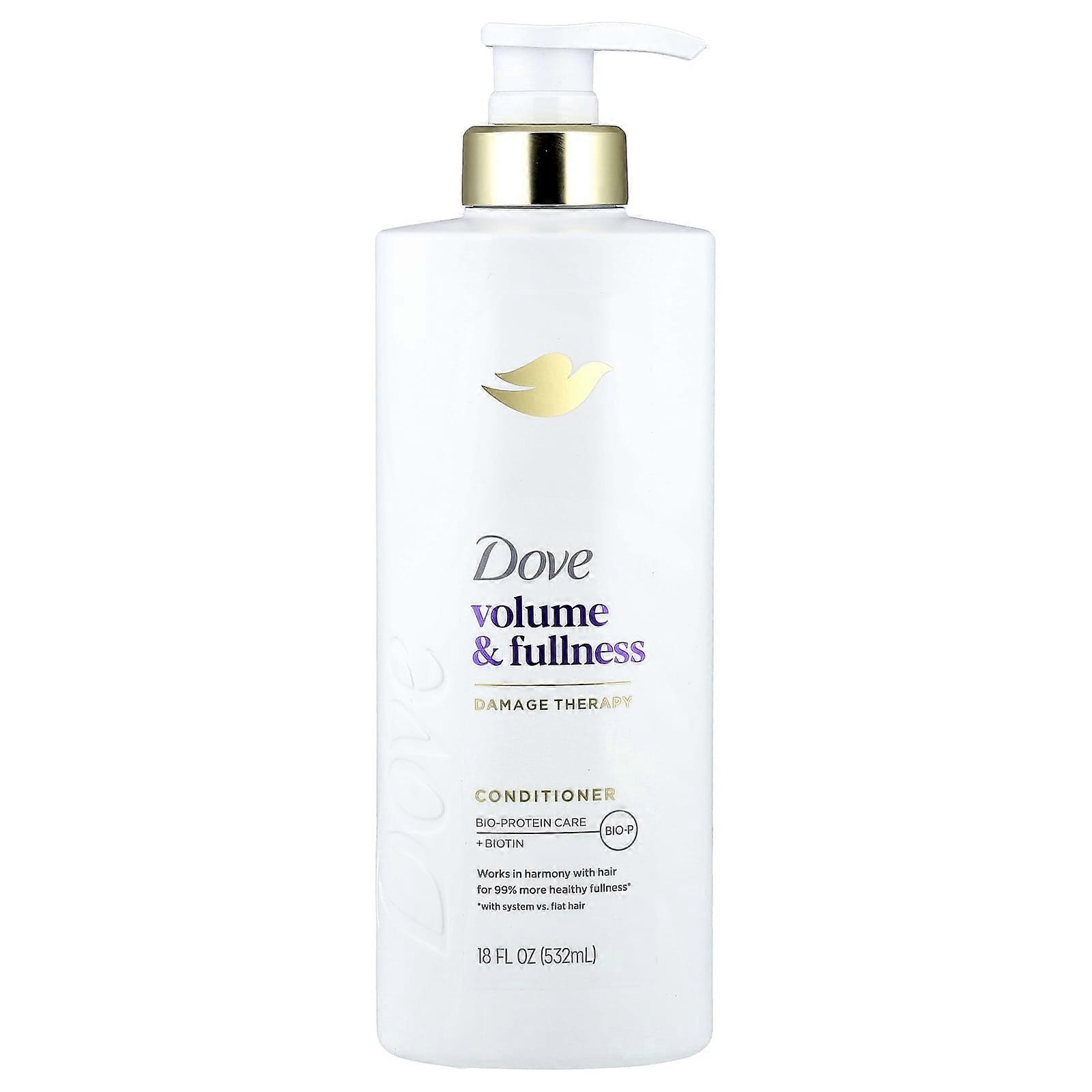Dove, Volume & Fullness, Conditioner, 18 fl oz (532 ml), 3-Pack