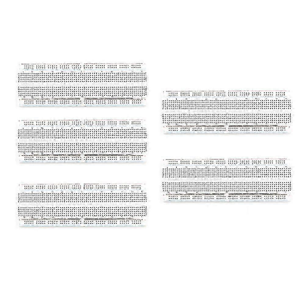 5pcs 830 Point Solderless Breadboard Prototyping Breadboard