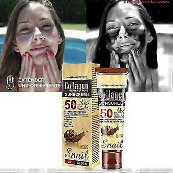 2026 Snail Oil Sun Cream For Face Body Whitening Oil Free Spf50 Sunscreen Cream