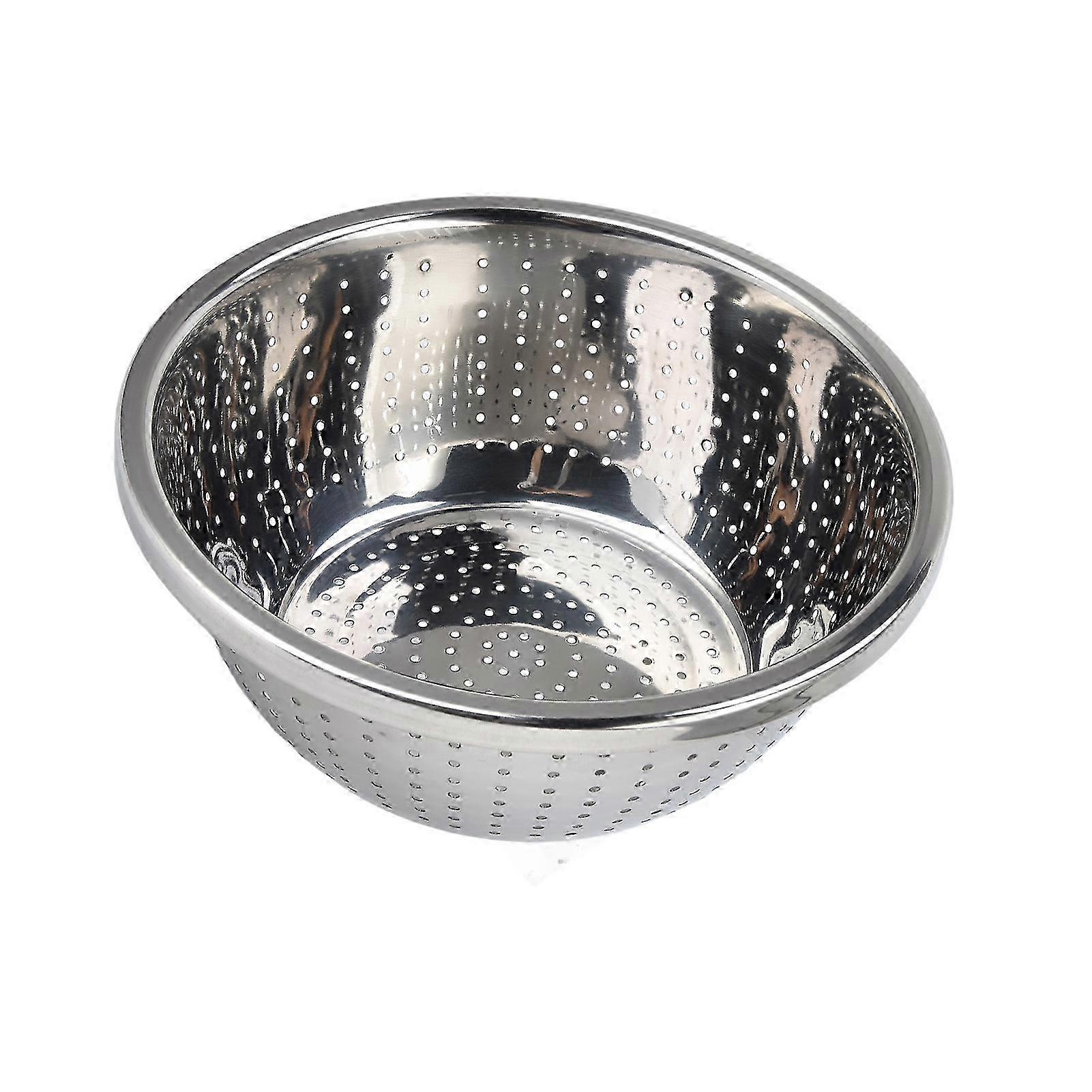 Rustproof Stainless Steel Vegetable Colander, 24cm