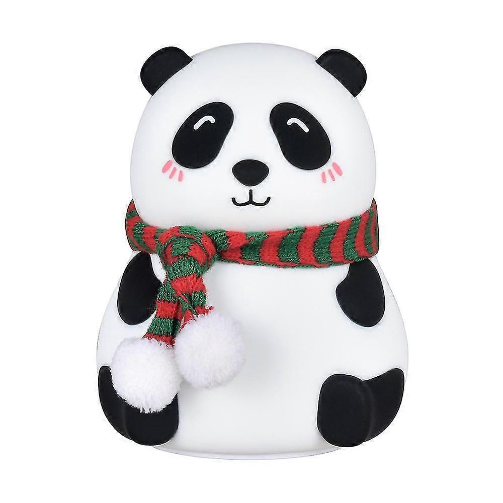 Led Panda Touch Lampe De Nuit Colorée Avec Rechargeable