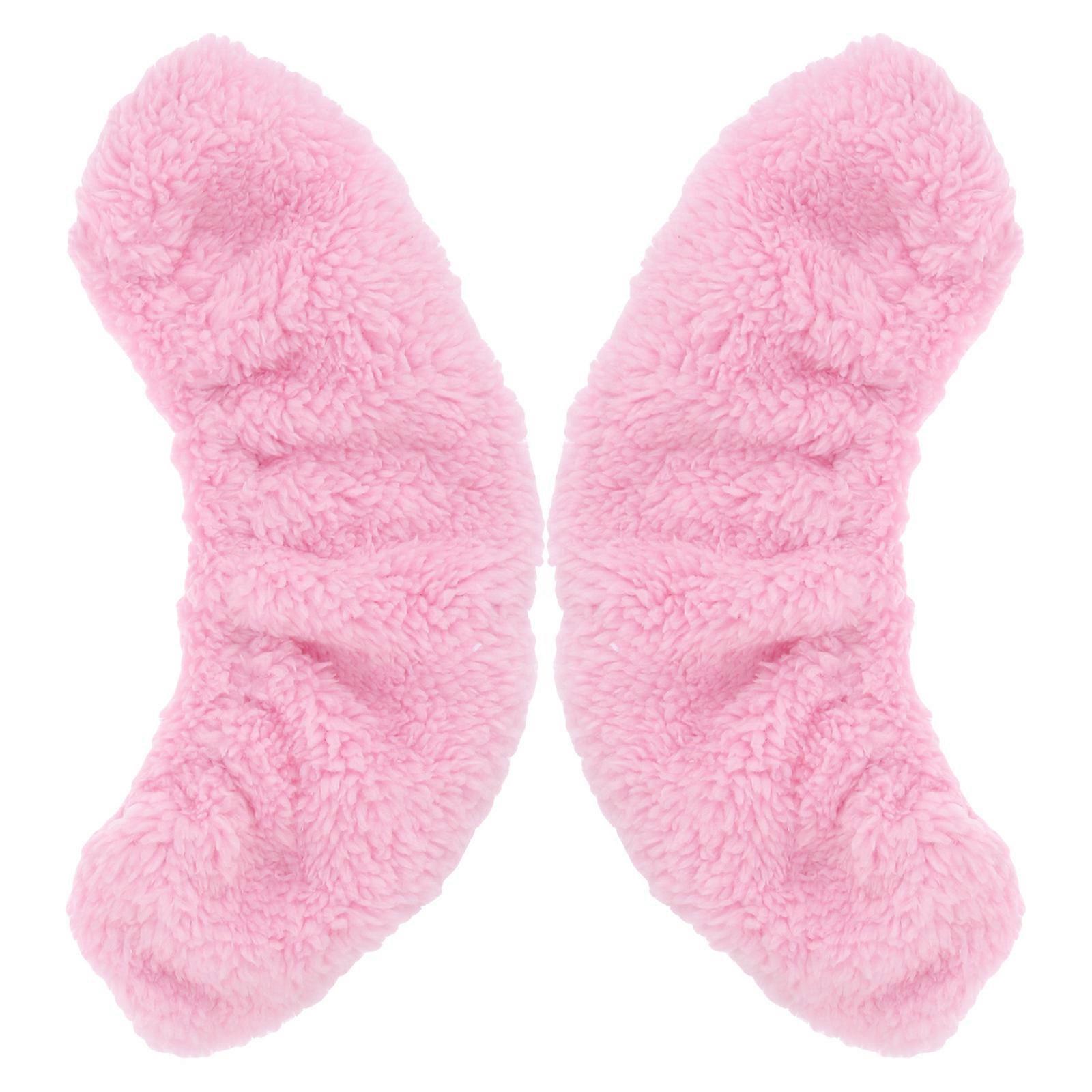 Elastische Schlittschuhüberzüge, pink
