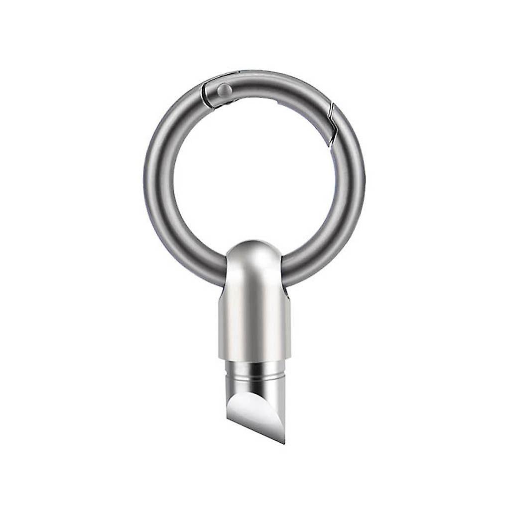 Tiny Cutting Tool Stainless Steel Multi-function Edc Portable Blade Cutter Key Ring Pendant Cutting Tool