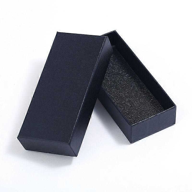 Dww-Thin Keyring Box Rectangular Sponge Paper Box for Accessories