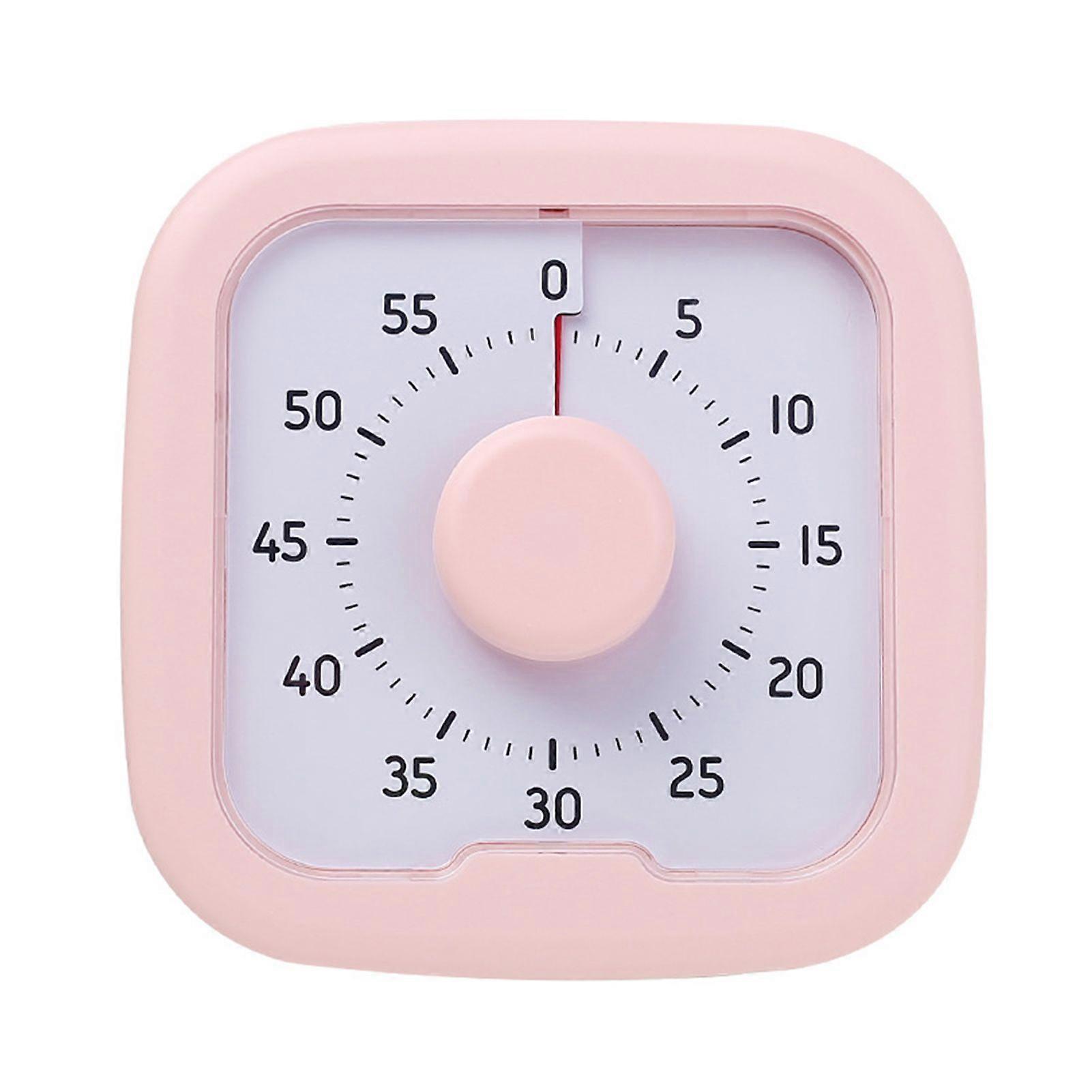 Visual Countdown Timer for Kitchen Meetings Silent Magnetic Timer Easy-to-Read Display 60 Minute Classroom Learning Timer