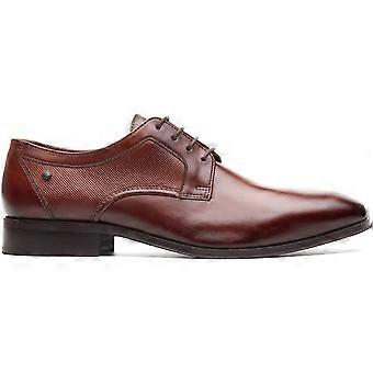 Base London Dome Tan Leather Male Mens Formal Lace Up Shoes-12