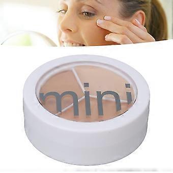 Waterproof Concealer Palette for Dark Circles, 3 Shade Color Correcting with Long Lasting Coverage