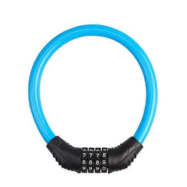 Bicycle Lock, Thick Cable Lock for Bicycle, High Security 4-Digit Code Bicycle Chain Lock, Combination Chain Lock