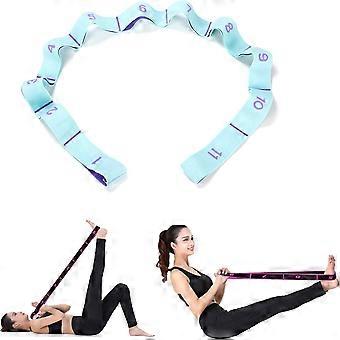 Fitness band Latin elastic band Yoga stretch band Resistance band Suitable for dance, gymnastics, fitness, Pilates stretch band for physical therapy