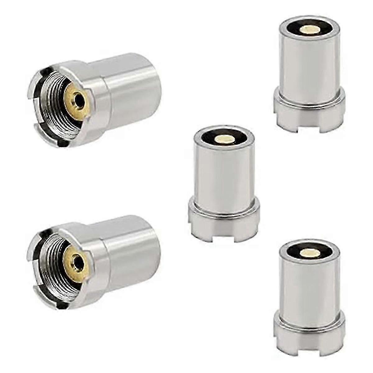 5Pcs Connectors 510 Adapter, Magnetic Adapter Thread Adapter Kit