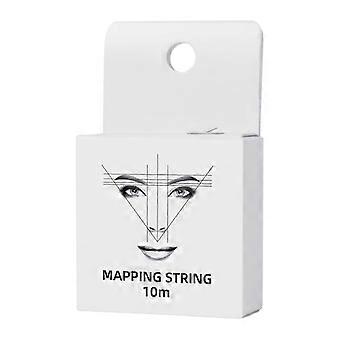 10M Pre-Inked Mapping Strings Measuring Tool for Microblading Eyebrow White CU