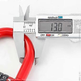 Outdoor Bicycle & Motorcycle Security 4-Digit U-Shape Combination Lock