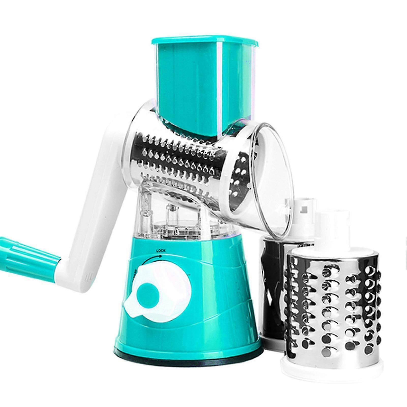 Multi-Function Rotarys Grater Portable Manual Tabletop Grater High Efficient Hand Food Processor