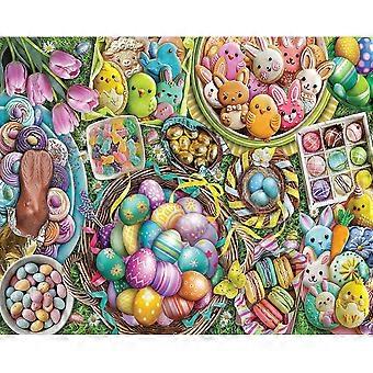 Jigsaw Puzzle Holiday 99 Easter Eggs HAA822