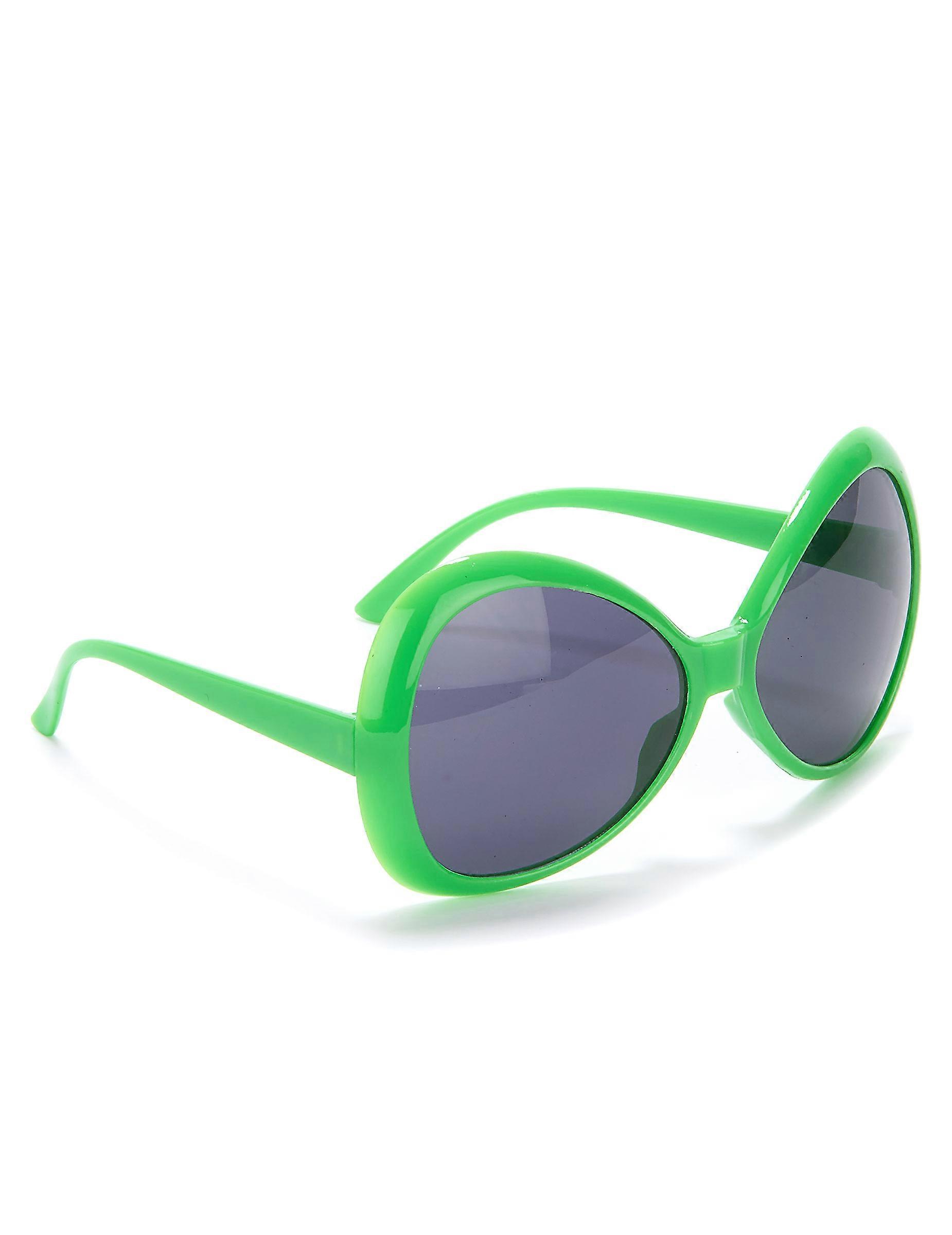 Green adult disco glasses