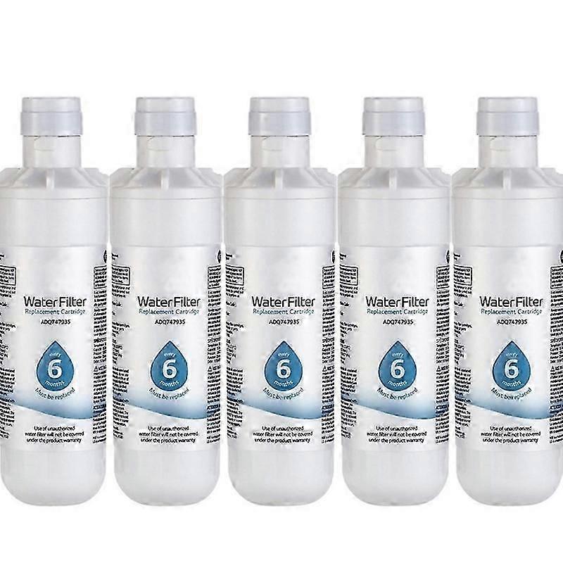 Vattenfilter 5-pack för LG kylskåp LT1000P byte