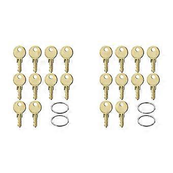 20 Pack CAT74 Toilet Paper Towel Dispenser Keys for Bobrick GAMCO B-263 SOOV CAT 74 Dispenser_qt5