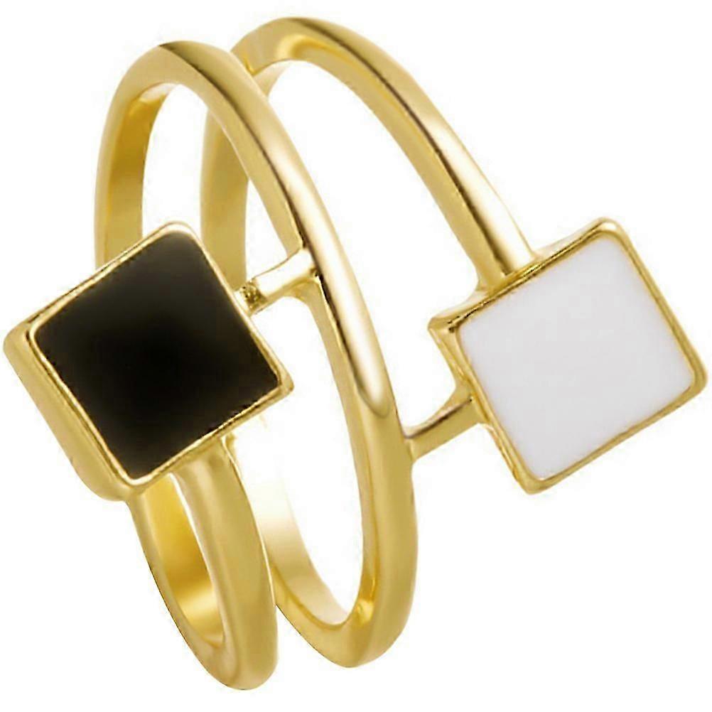 3Pcs Open Circle Adjustable Ring for Birthday Gift Decoration