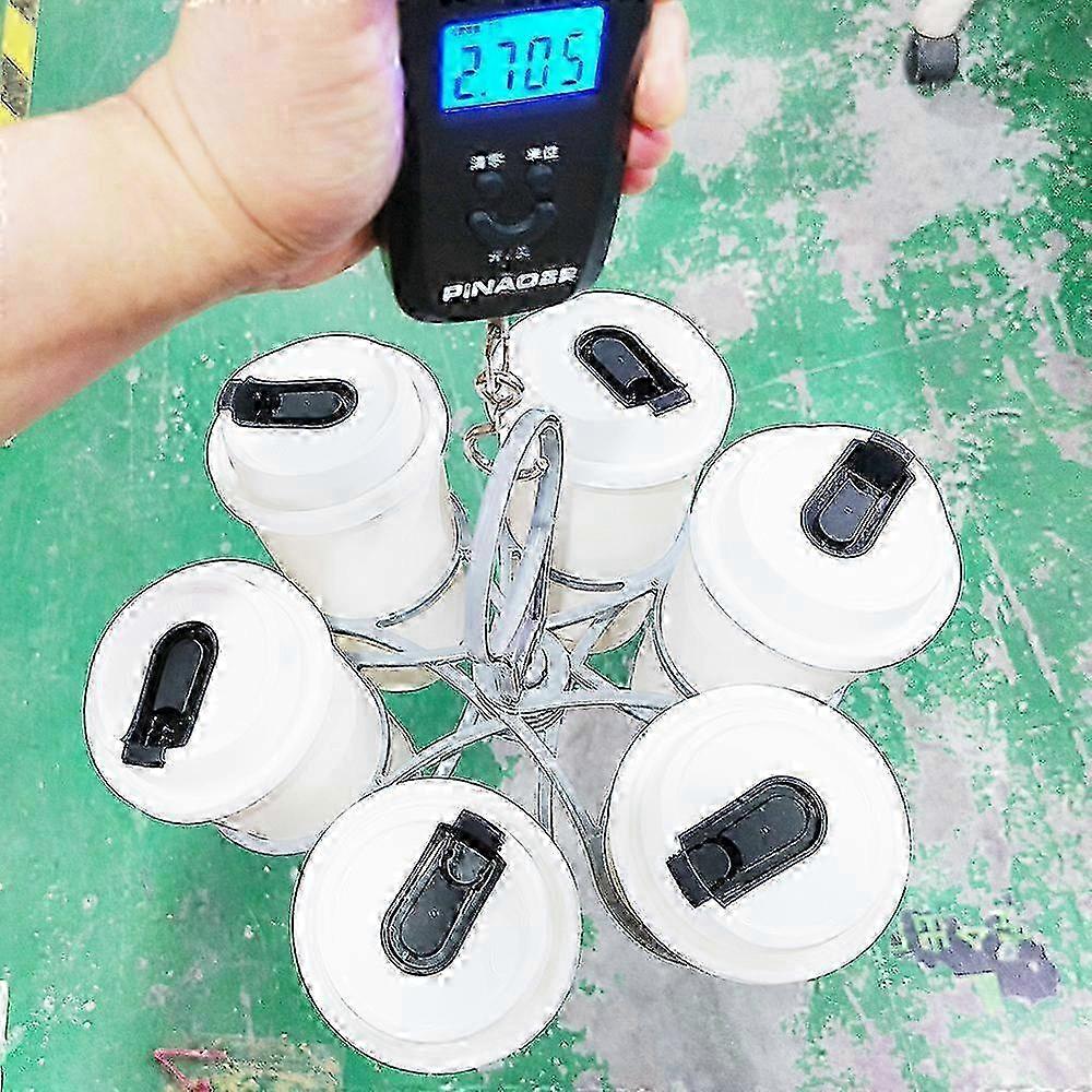 Foldable Rotating 6-Cup Holder