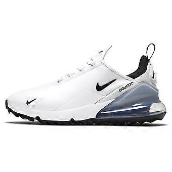 Nike Air Max 270 Vintage Textile, Synthetic Leather Breathable Low top Casual Running Shoes Unisex White Black Gray CK6483-102