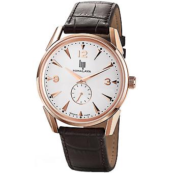 Lip Himalaya 40 Quartz Analog Man Watch with Cowhide Bracelet 671243