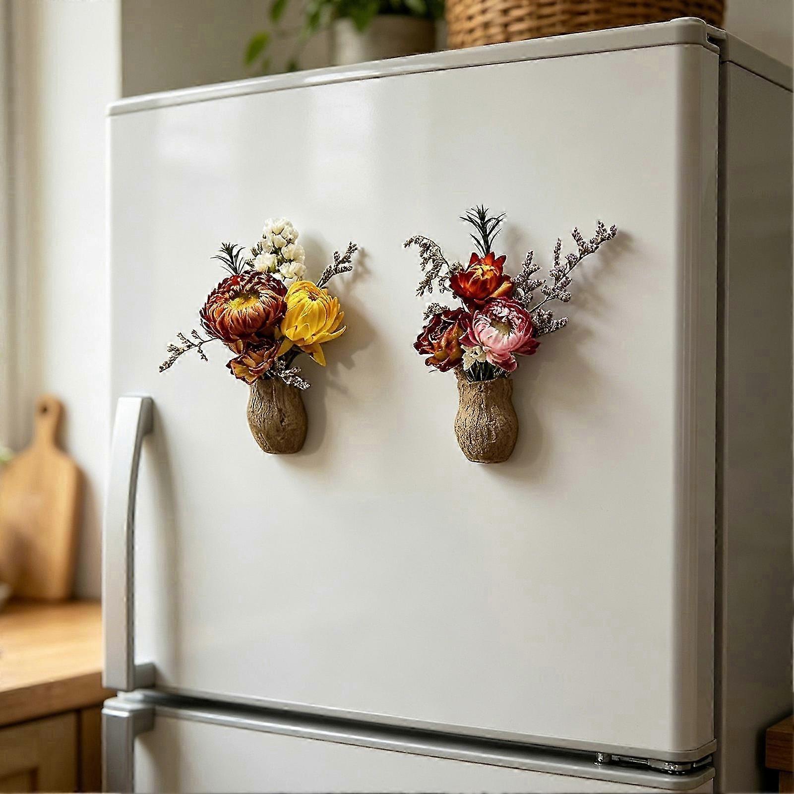 Botanical Dried Flower Magnet