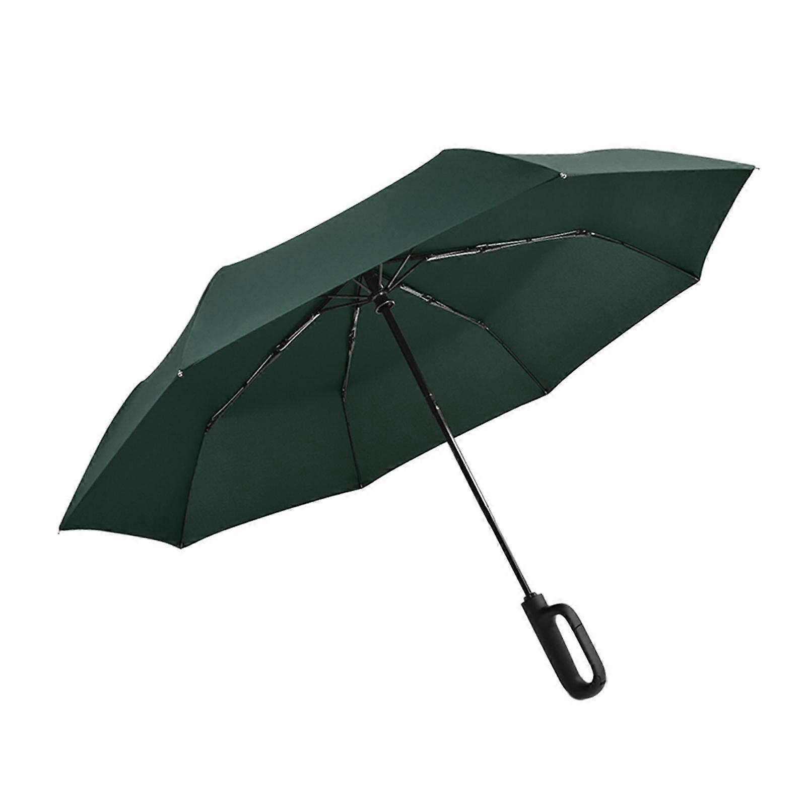 Sturdy 8-Rib Auto Open Folding Umbrella