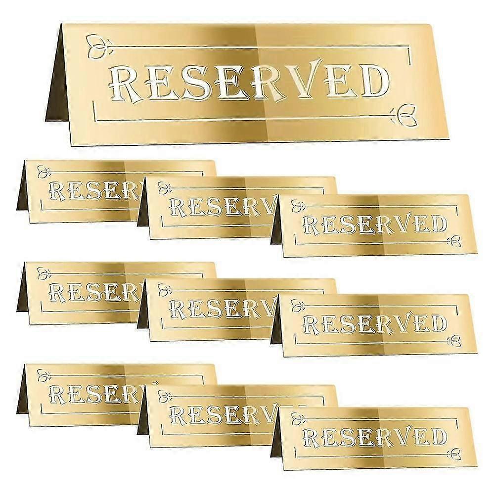 Premium Acrylic Double-Sided Table Signs