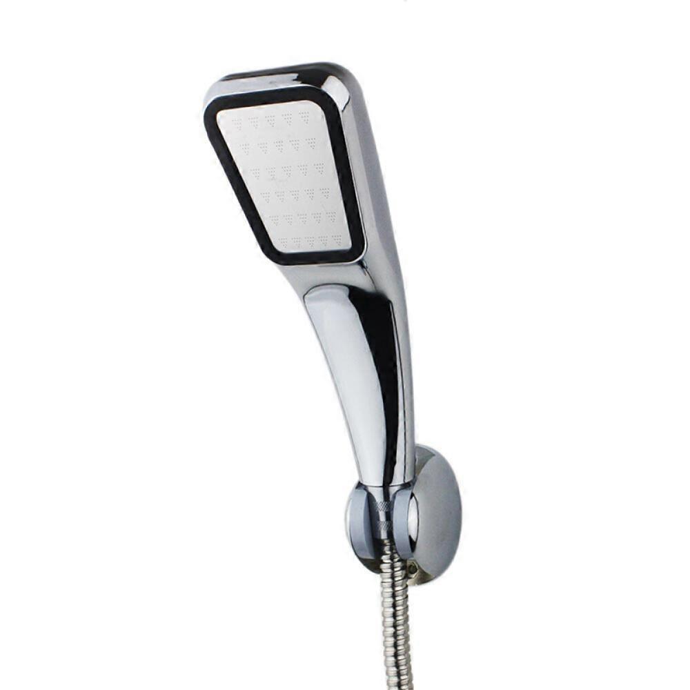 High-pressure shower head, silver