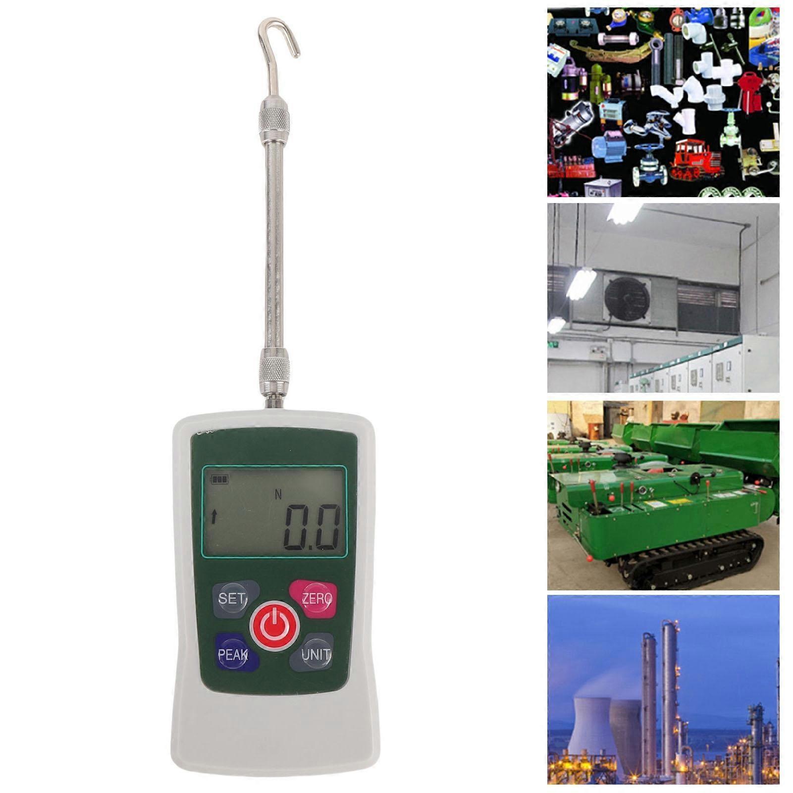 Digital Force Meter 100N 4 Units Backlit Screen Auto Shutdown High Precise Portable Push Pull Tester