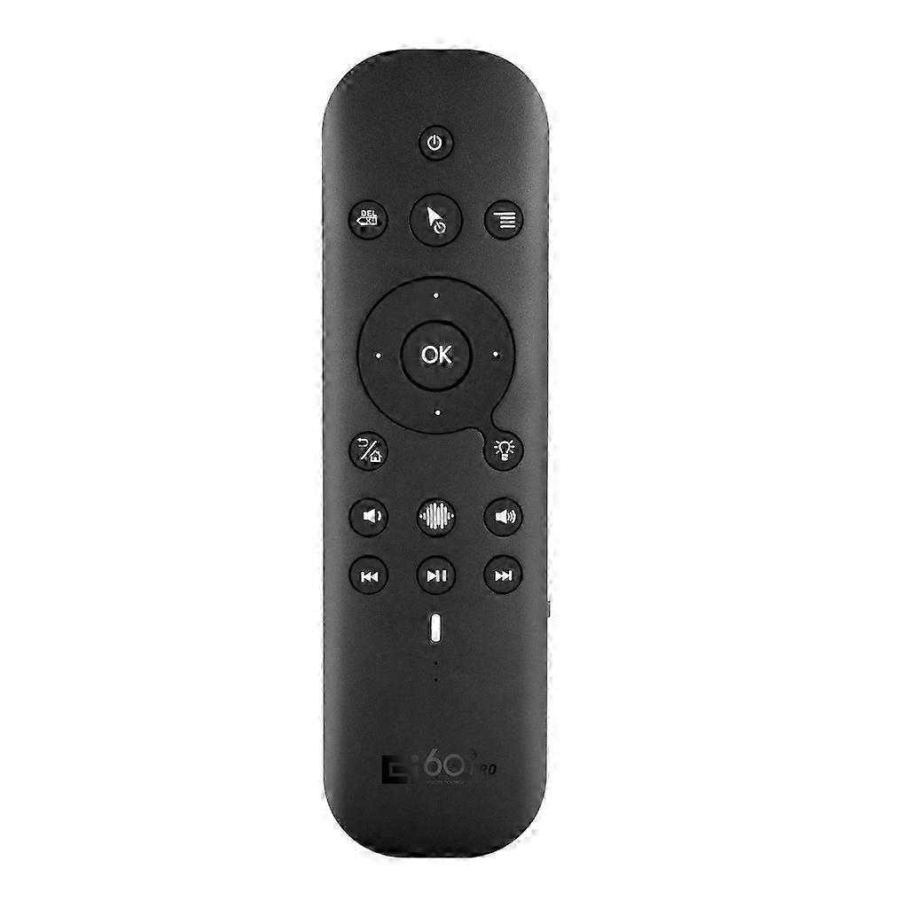 G60S Pro Air Mouse 2.4G BT5.0 Voice Assistant Remote Controller Ir Learning