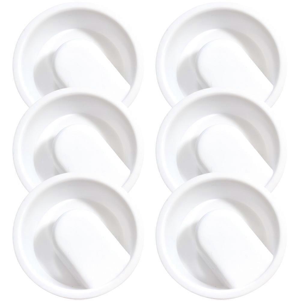 Multi-Function Water Jug Lids for Household Pitcher Cover 18Pcs White