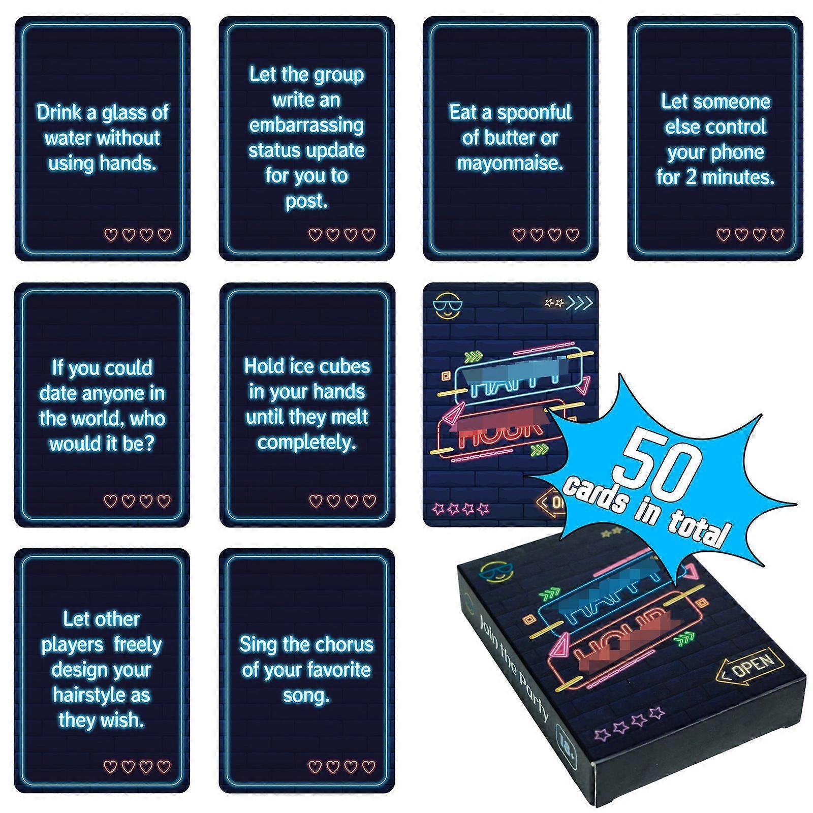 Fun Group Interaction Challenge Deck