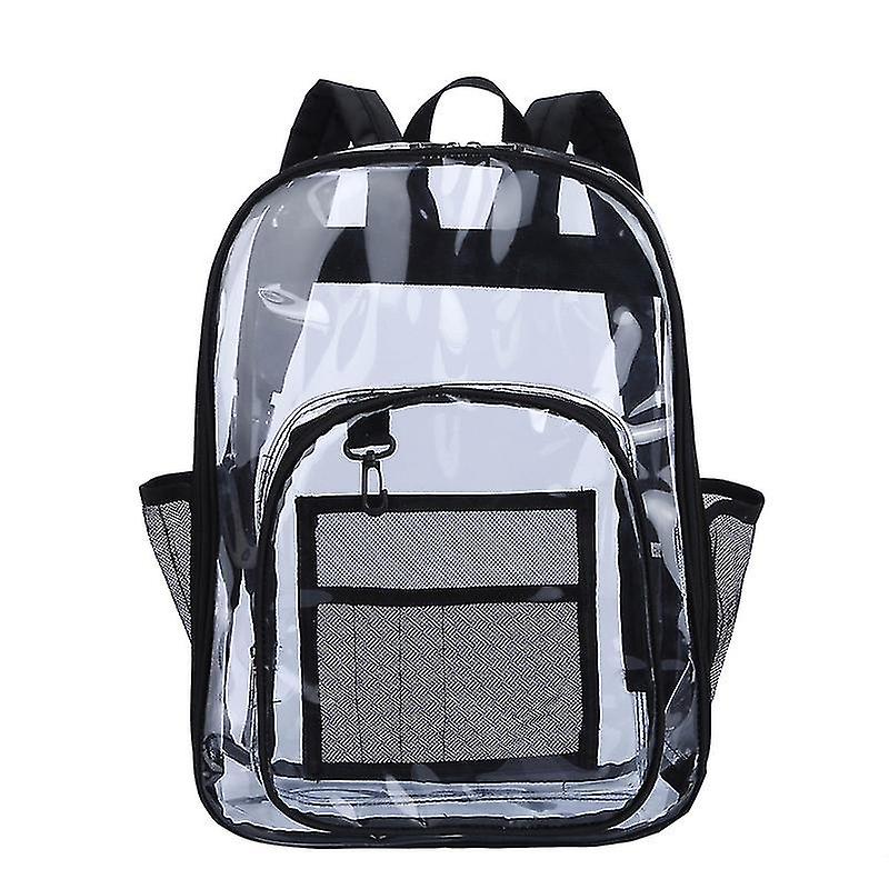 Transparent Waterproof Heavy Duty Laptop Backpack Large Clear