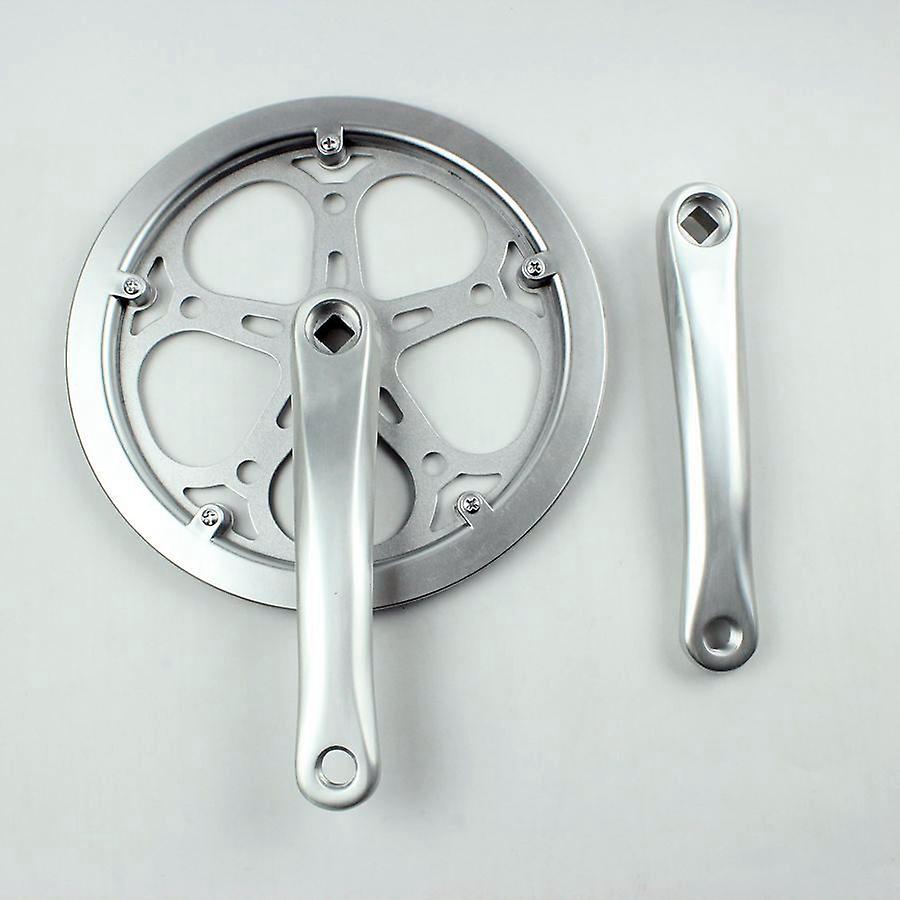 Square Bottom Folding Bike Crankset 52T Chainring And 170mm Crank