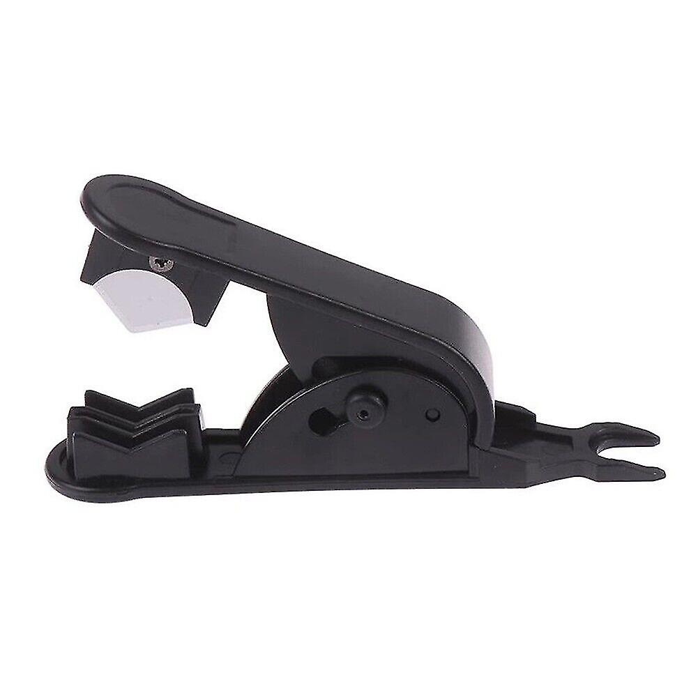 Pvc Pipe Cutter Pex/pe/rubber Hose/tube Cutter Tool Up To 12mm(1/2). (black )(1pcs) -e