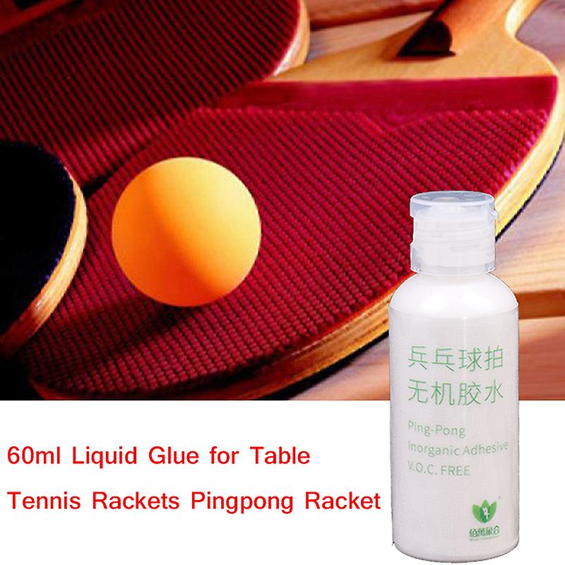 1 Bottle 60ml Liquid Glue For Rubbers Table Tennis Racket Pingpong Racket Glue