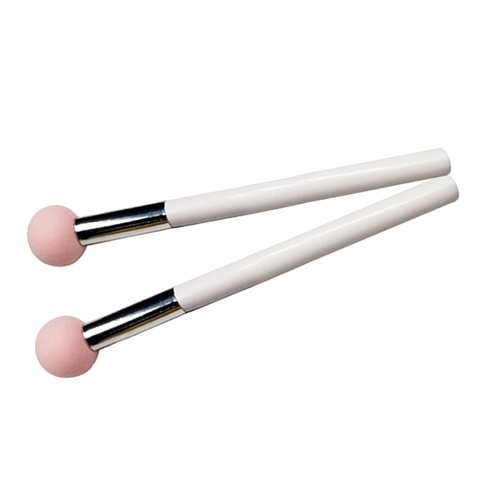 2x Concealer Sponge Brush Under Eye Concealer Brush for Liquid Foundation