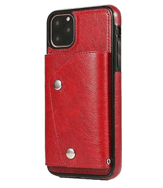 For Iphone 11 Pro Luxury Leather Wallet Shockproof Case Cover