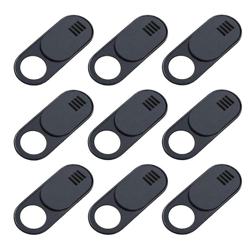 9pcs Webcam Cover Slide, Ultra Thin Round Hole Laptop Camera Cover Slide Blocker For Computer Pro P