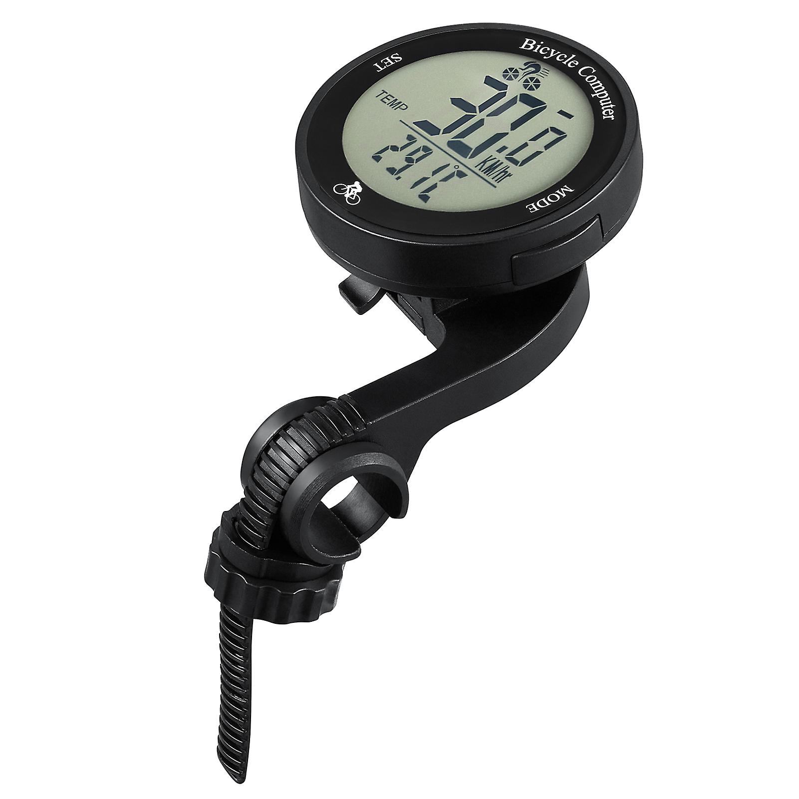 Wireless Waterproof Bicycle Odometer Multi Functional Lcd Screen