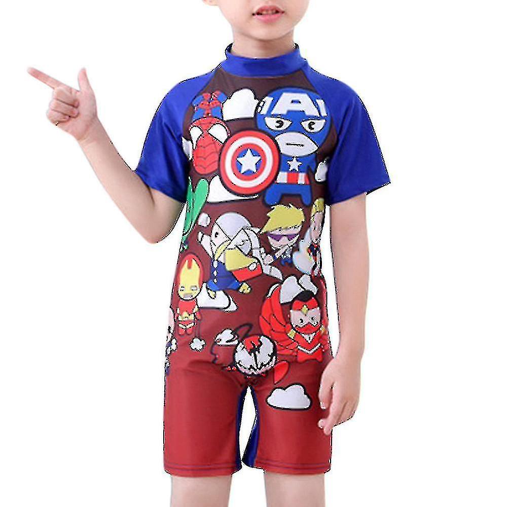 3-11 ans Enfants Superman Maillot de bain Une pièce Maillot de bain Maillot de bain-c