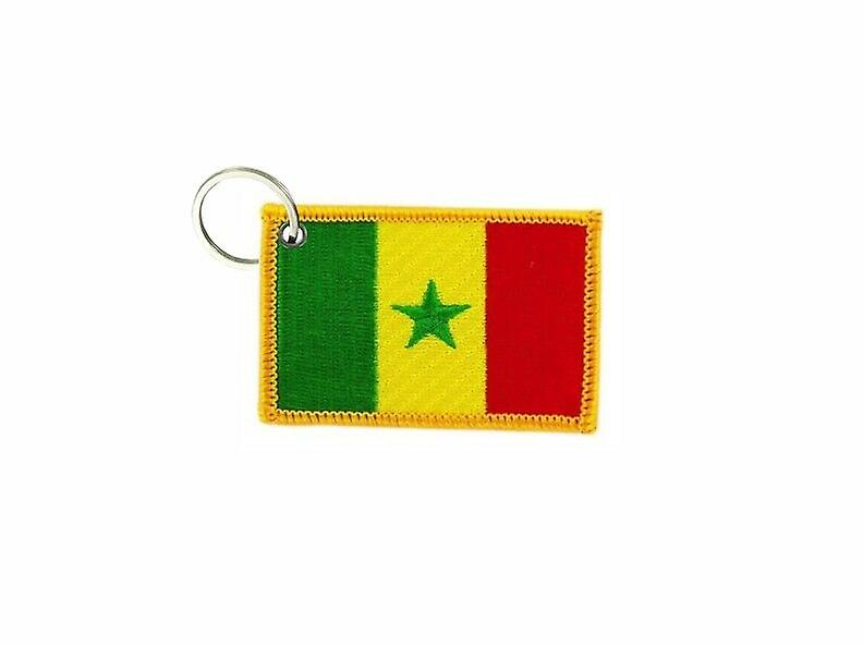 Cle Cles Clef Brode Patch Ecusson Badge Flag Senegal Senegalais