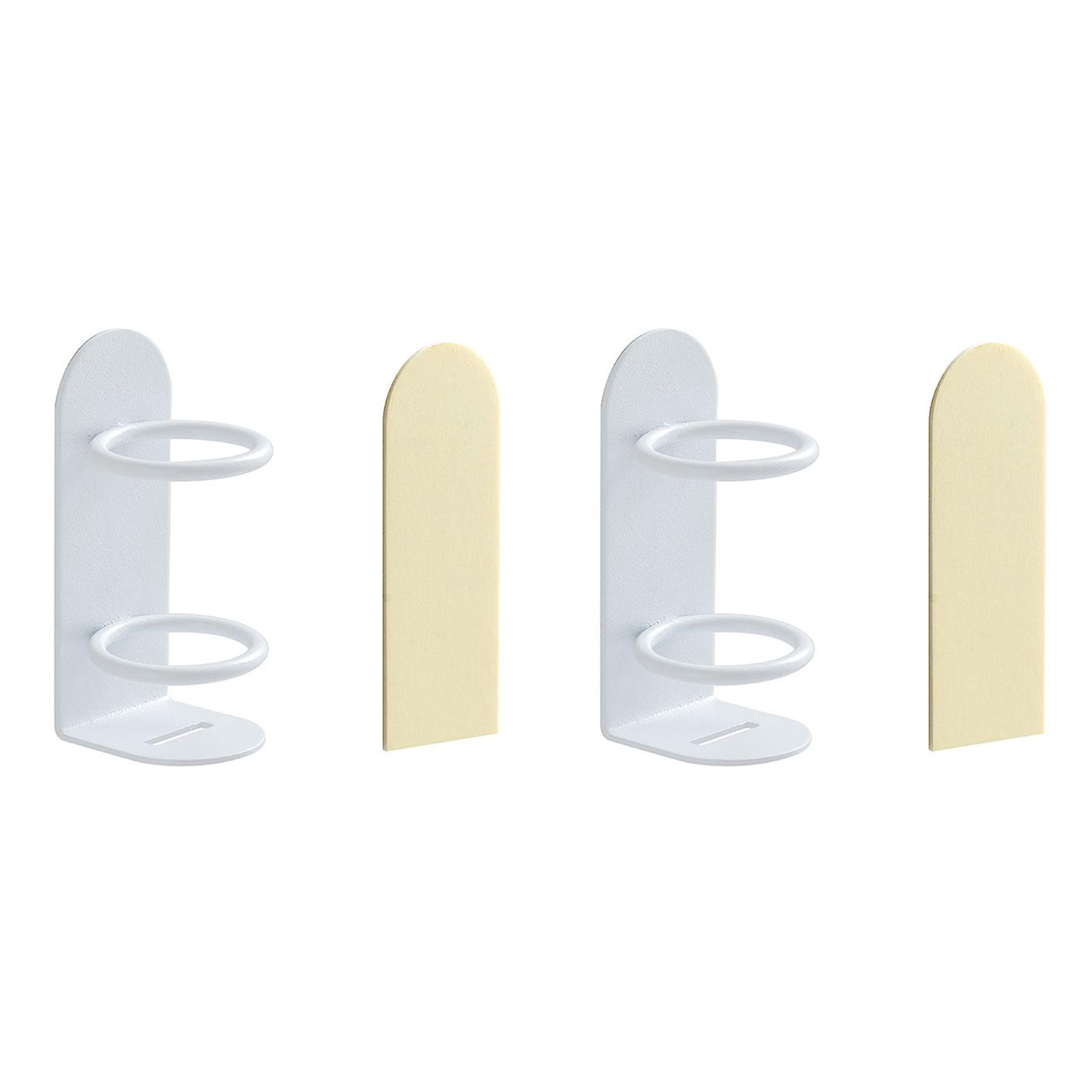 2kpl jäljittämätöntä jalustatelineen järjestäjää seinälle asennettava sähköhammasharjapidike lävistämätön partakoneen pidikkeen säilytyshyllylle