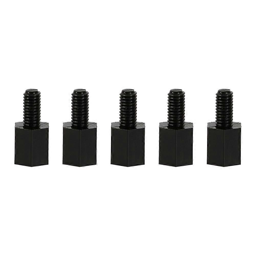 100pcs M2 M3 M4 Nylon Hex Spacer Screw Nut Set, Various Sizes