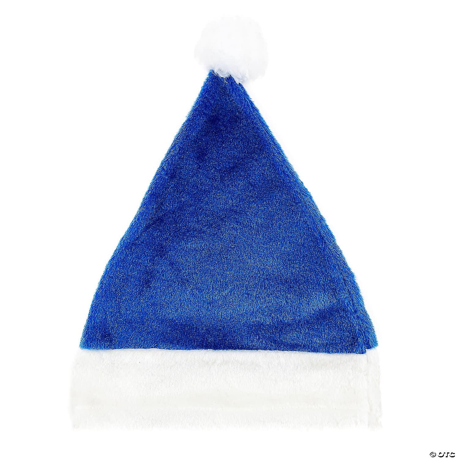 Santa Hat Dlx Plys Voksen