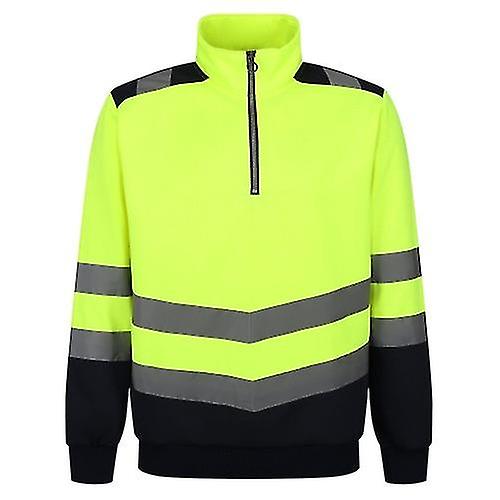 Regatta Professional Mens Hi-Vis Quarter Zip Top